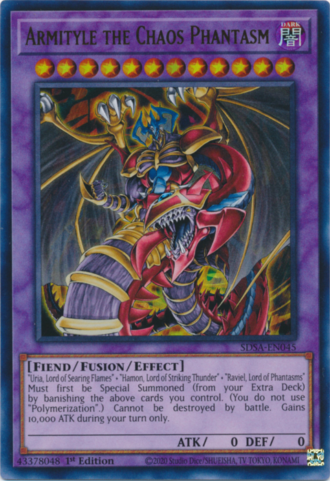 Armityle the Chaos Phantom [SDSA-EN045] Ultra Rare | The CG Realm