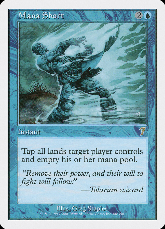 Mana Short [Seventh Edition] | The CG Realm