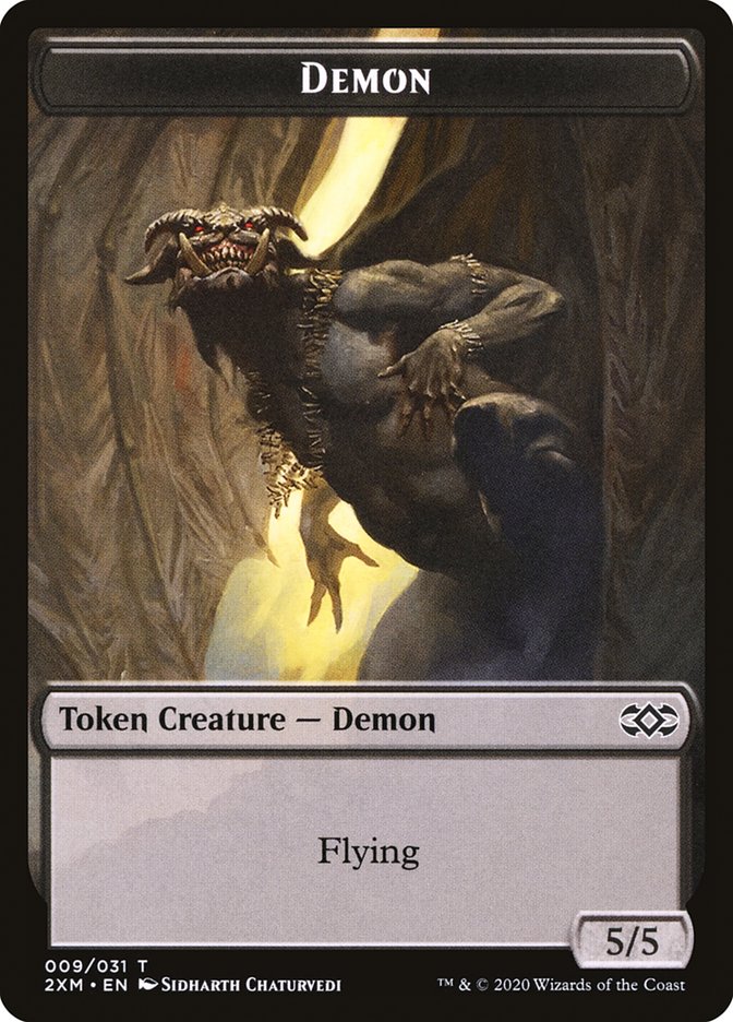 Demon Token [Double Masters Tokens] | The CG Realm