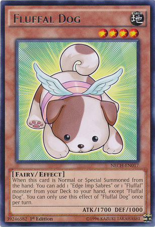 Fluffal Dog [NECH-EN017] Rare | The CG Realm