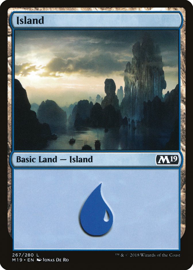 Island (267) [Core Set 2019] | The CG Realm