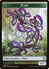 Illusion // Plant Double-Sided Token [Zendikar Rising Tokens] | The CG Realm