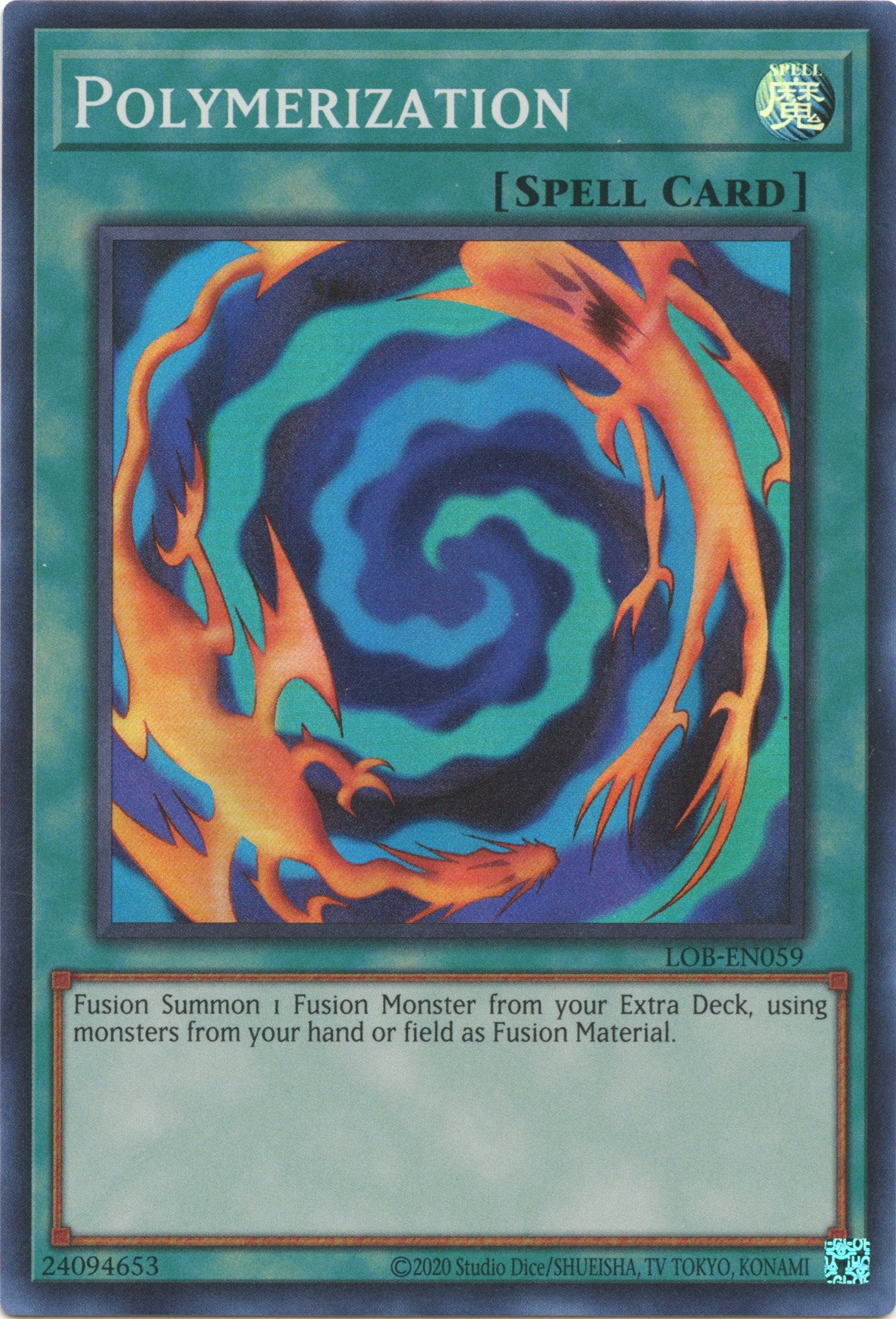 Polymerization (25th Anniversary) [LOB-EN059] Super Rare | The CG Realm