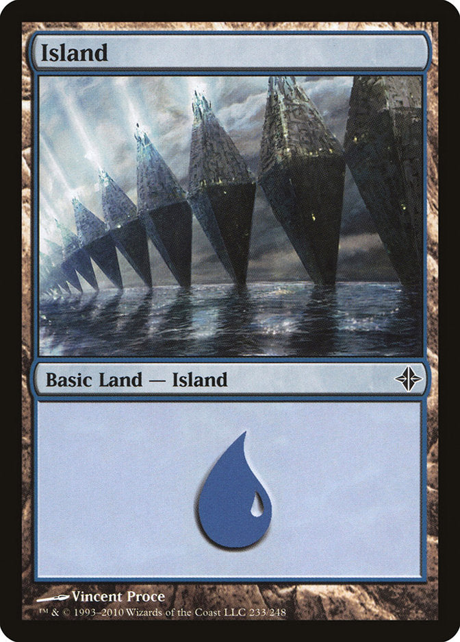 Island (233) [Rise of the Eldrazi] | The CG Realm