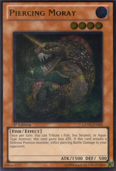 Piercing Moray [GENF-EN082] Ultimate Rare | The CG Realm