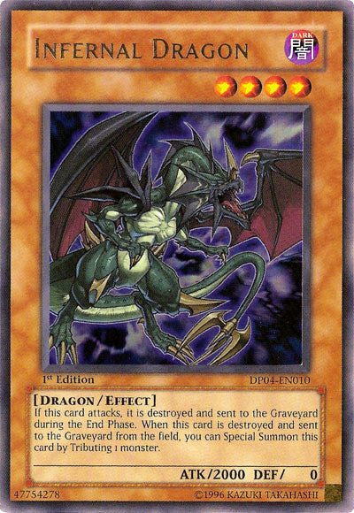 Infernal Dragon [DP04-EN010] Ultra Rare | The CG Realm