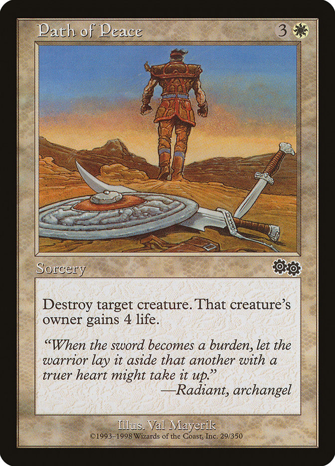 Path of Peace [Urza's Saga] | The CG Realm