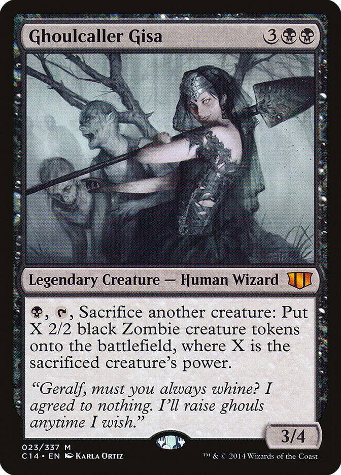 Ghoulcaller Gisa [Commander 2014] | The CG Realm