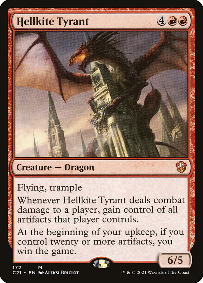 Hellkite Tyrant [Commander 2021] | The CG Realm