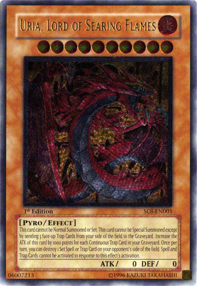 Uria, Lord of Searing Flames (UTR) [SOI-EN001] Ultimate Rare | The CG Realm