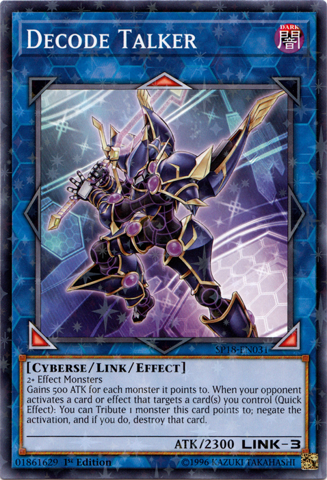 Decode Talker [SP18-EN031] Starfoil Rare | The CG Realm