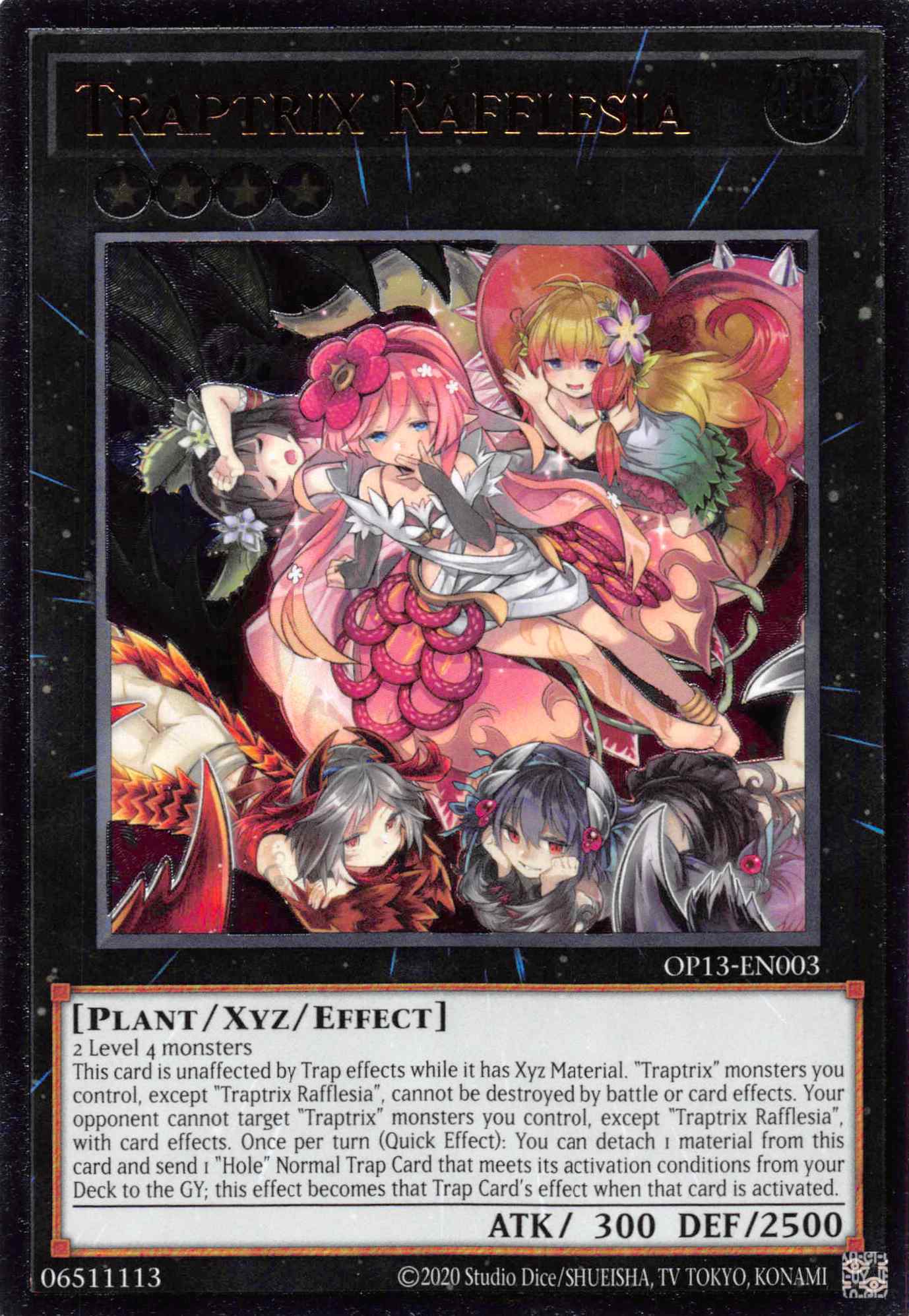 Traptrix Rafflesia [OP13-EN003] Ultimate Rare | The CG Realm