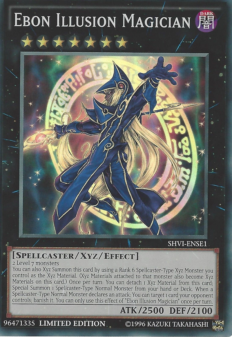 Ebon Illusion Magician [SHVI-ENSE1] Super Rare | The CG Realm