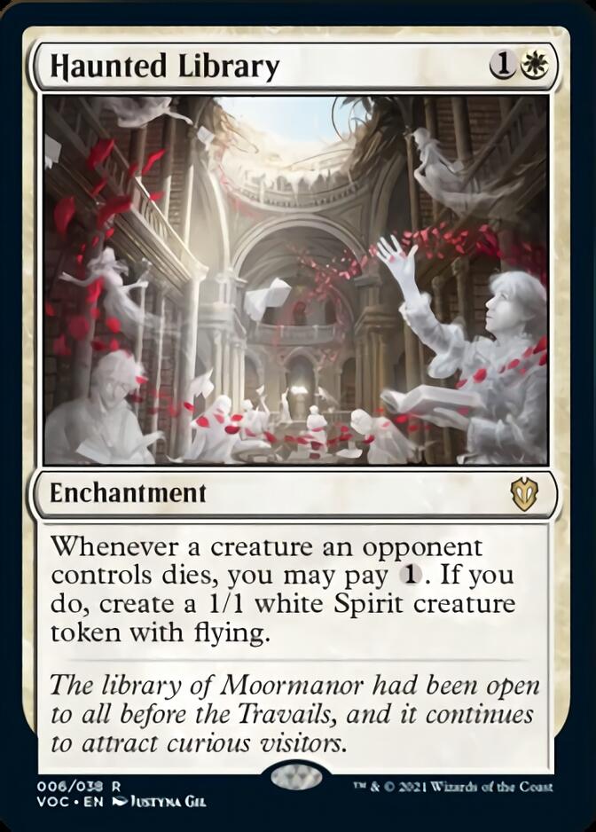 Haunted Library [Innistrad: Crimson Vow Commander] | The CG Realm