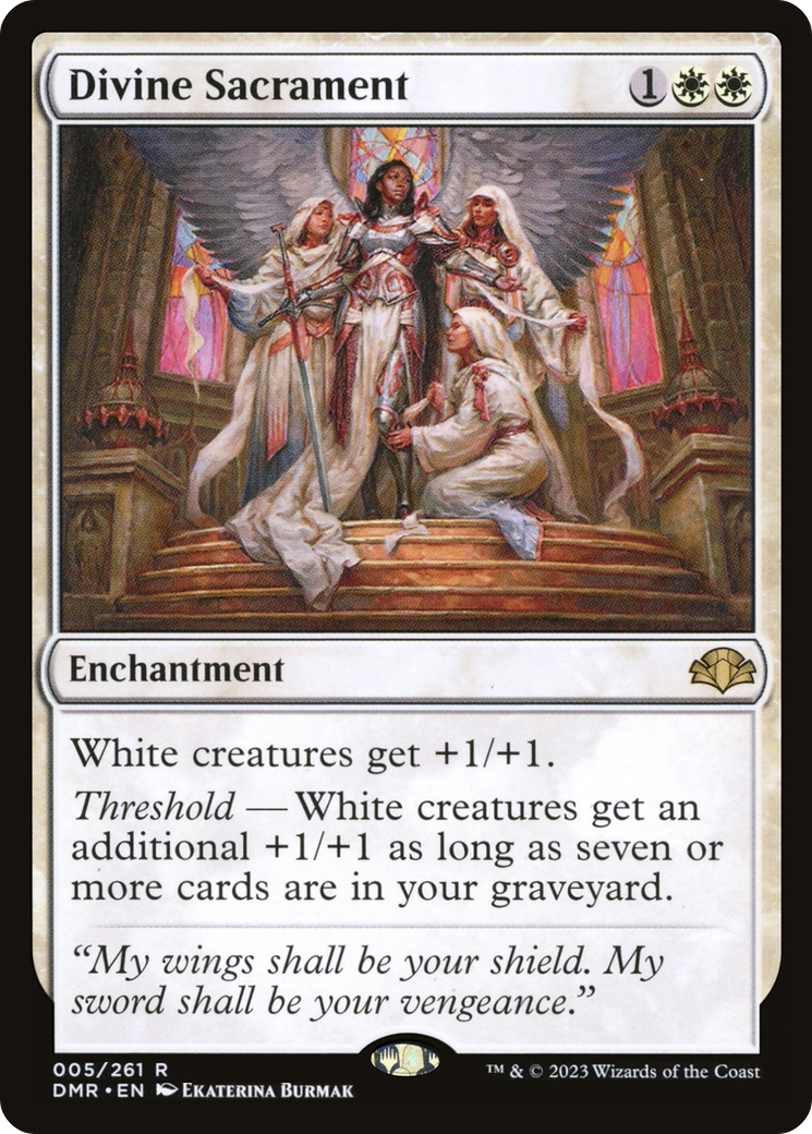 Divine Sacrament [Dominaria Remastered] | The CG Realm