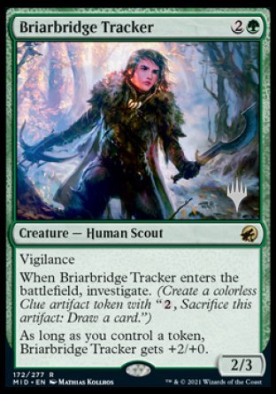 Briarbridge Tracker (Promo Pack) [Innistrad: Midnight Hunt Promos] | The CG Realm