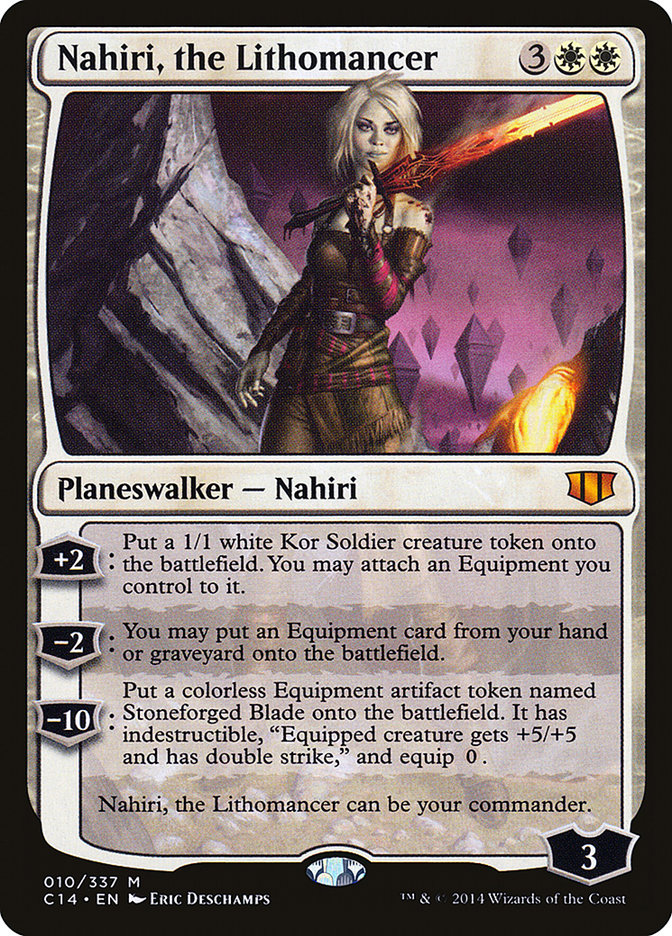 Nahiri, the Lithomancer [Commander 2014] | The CG Realm