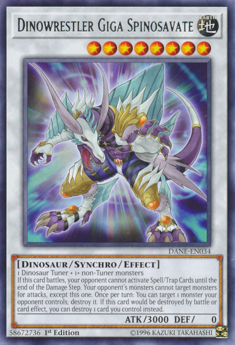 Dinowrestler Giga Spinosavate [DANE-EN034] Rare | The CG Realm