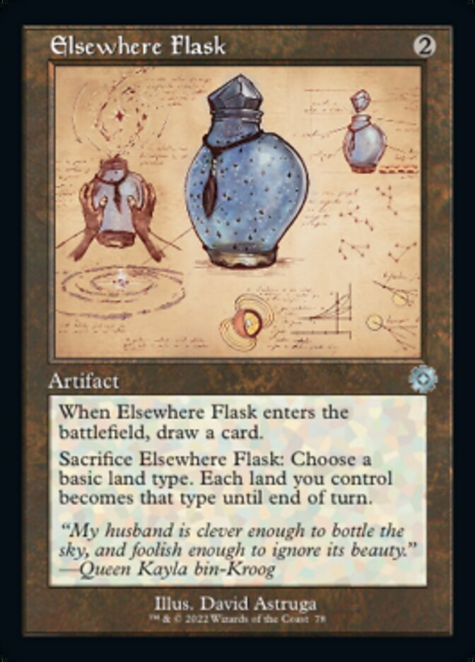 Elsewhere Flask (Retro Schematic) [The Brothers' War Retro Artifacts] | The CG Realm