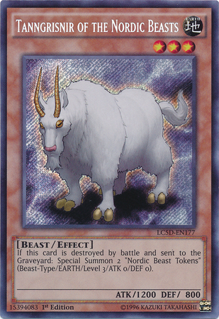 Tanngrisnir of the Nordic Beasts [LC5D-EN177] Secret Rare | The CG Realm