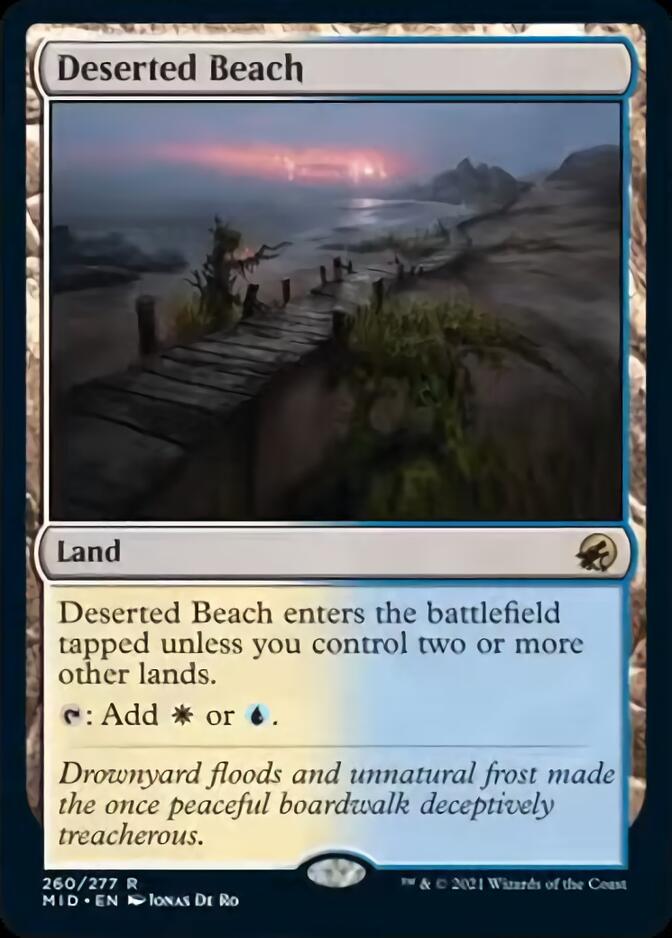 Deserted Beach [Innistrad: Midnight Hunt] | The CG Realm