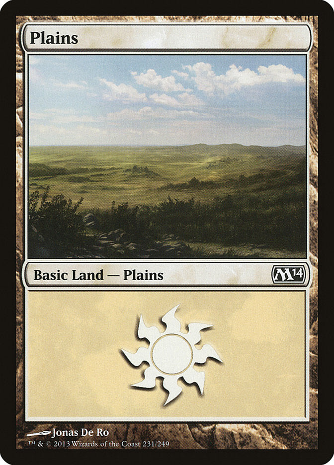 Plains (231) [Magic 2014] | The CG Realm