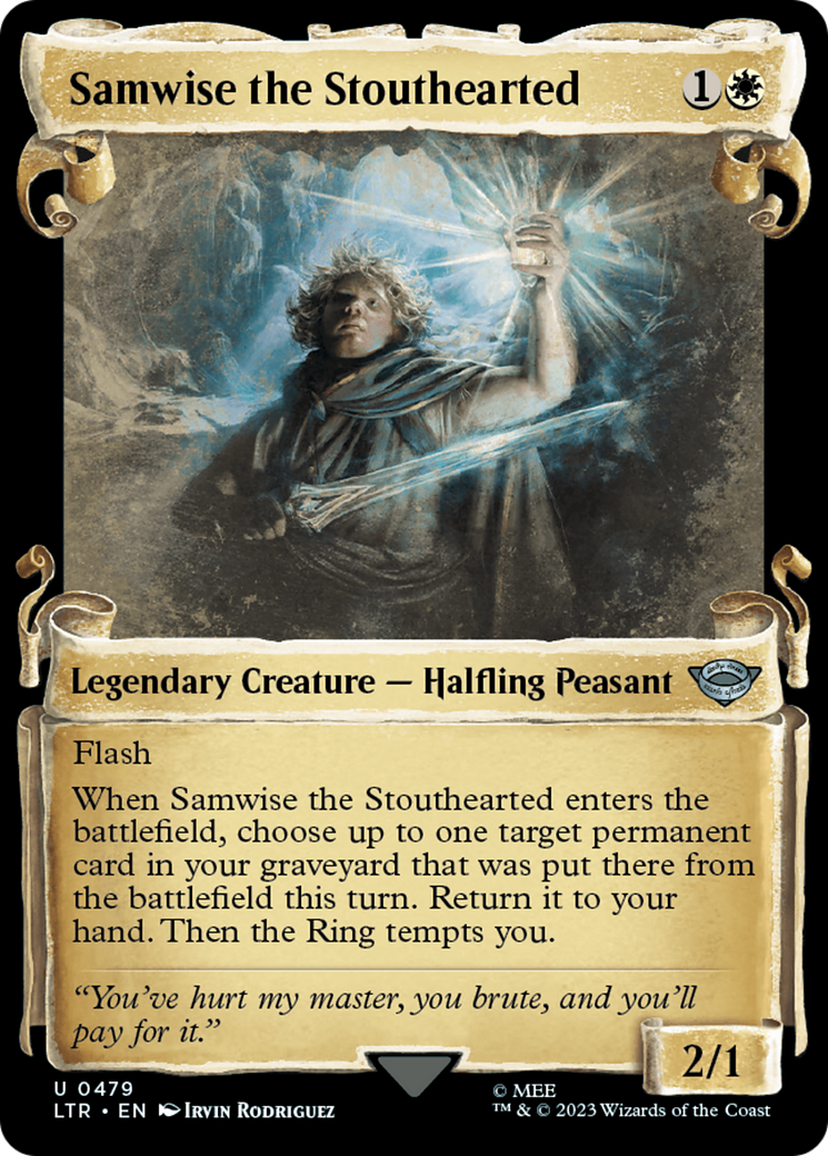 Samwise the Stouthearted [The Lord of the Rings: Tales of Middle-Earth Showcase Scrolls] | The CG Realm