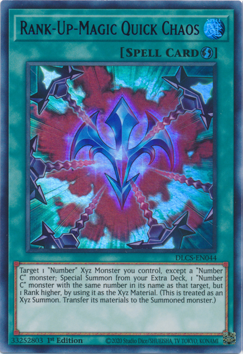 Rank-Up-Magic Quick Chaos (Blue) [DLCS-EN044] Ultra Rare | The CG Realm