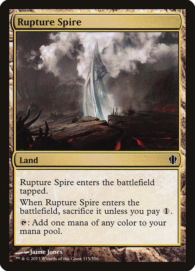 Rupture Spire [Commander 2013] | The CG Realm