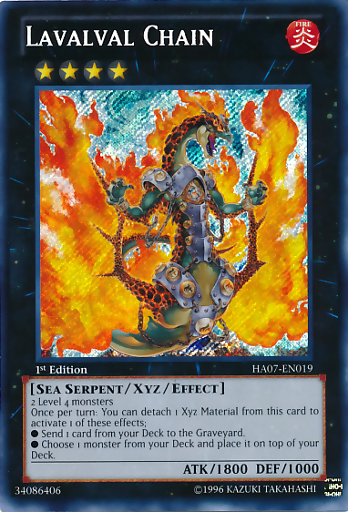 Lavalval Chain [HA07-EN019] Secret Rare | The CG Realm