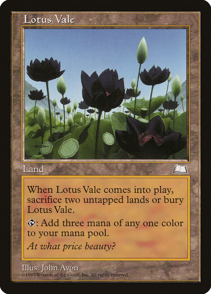 Lotus Vale [Weatherlight] | The CG Realm