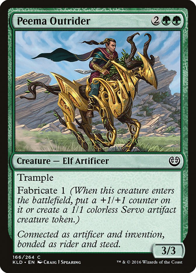 Peema Outrider [Kaladesh] | The CG Realm