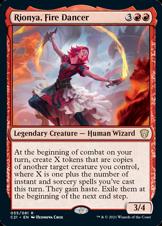 Rionya, Fire Dancer [Commander 2021] | The CG Realm