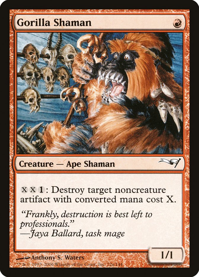 Gorilla Shaman [Coldsnap Theme Decks] | The CG Realm