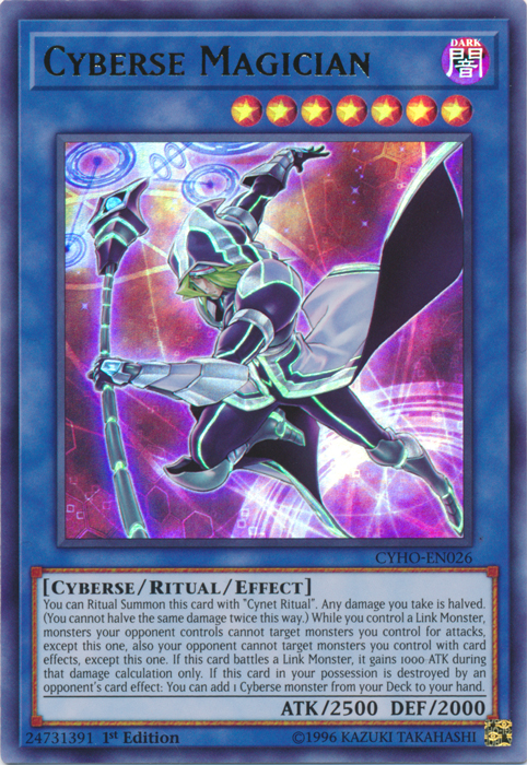 Cyberse Magician [CYHO-EN026] Ultra Rare | The CG Realm