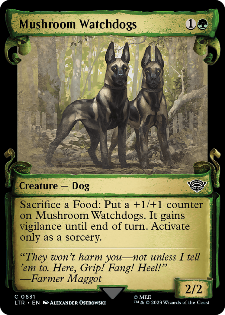 Mushroom Watchdogs [The Lord of the Rings: Tales of Middle-Earth Showcase Scrolls] | The CG Realm