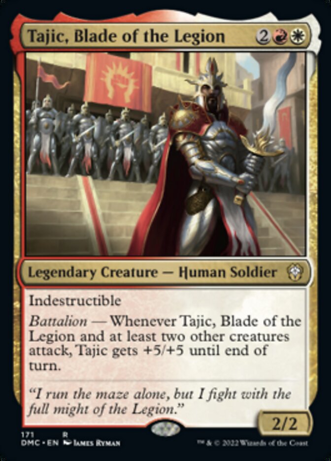 Tajic, Blade of the Legion [Dominaria United Commander] | The CG Realm