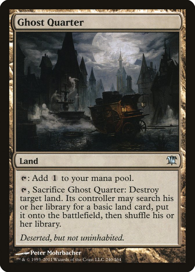 Ghost Quarter [Innistrad] | The CG Realm