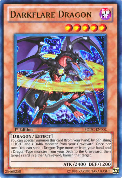 Darkflare Dragon [SDDC-EN002] Ultra Rare | The CG Realm