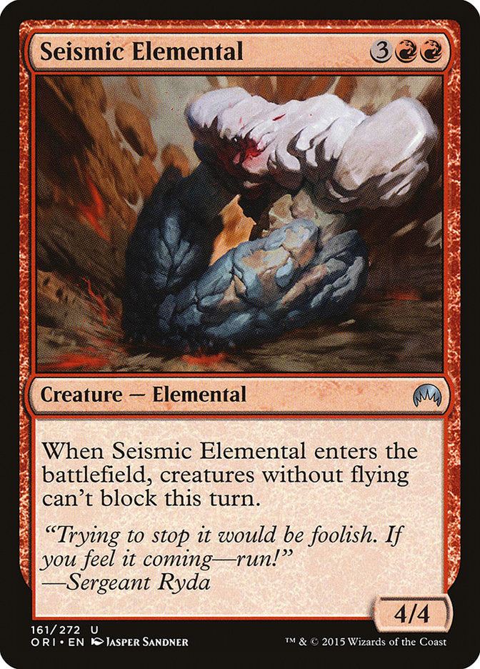 Seismic Elemental [Magic Origins] | The CG Realm