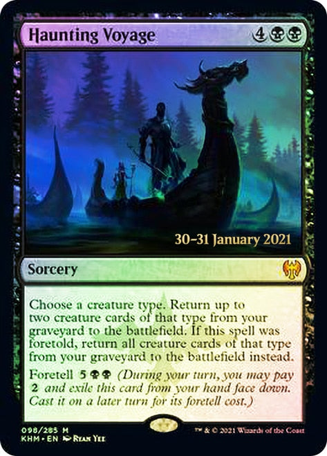 Haunting Voyage [Kaldheim Prerelease Promos] | The CG Realm