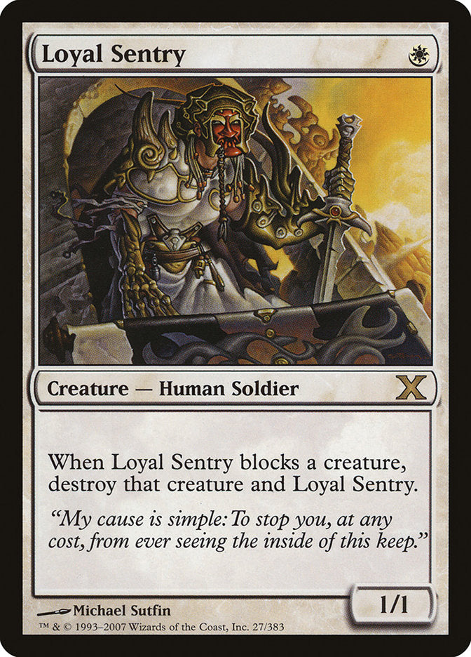 Loyal Sentry [Tenth Edition] | The CG Realm