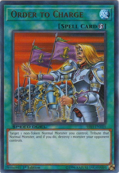 Order to Charge [SS03-ENV01] Ultra Rare | The CG Realm