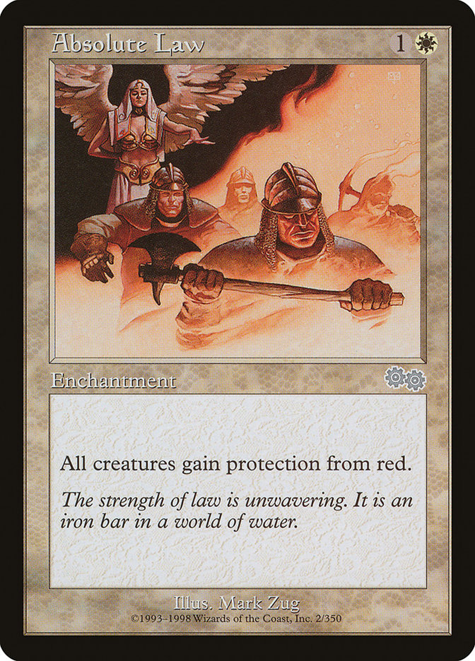 Absolute Law [Urza's Saga] | The CG Realm