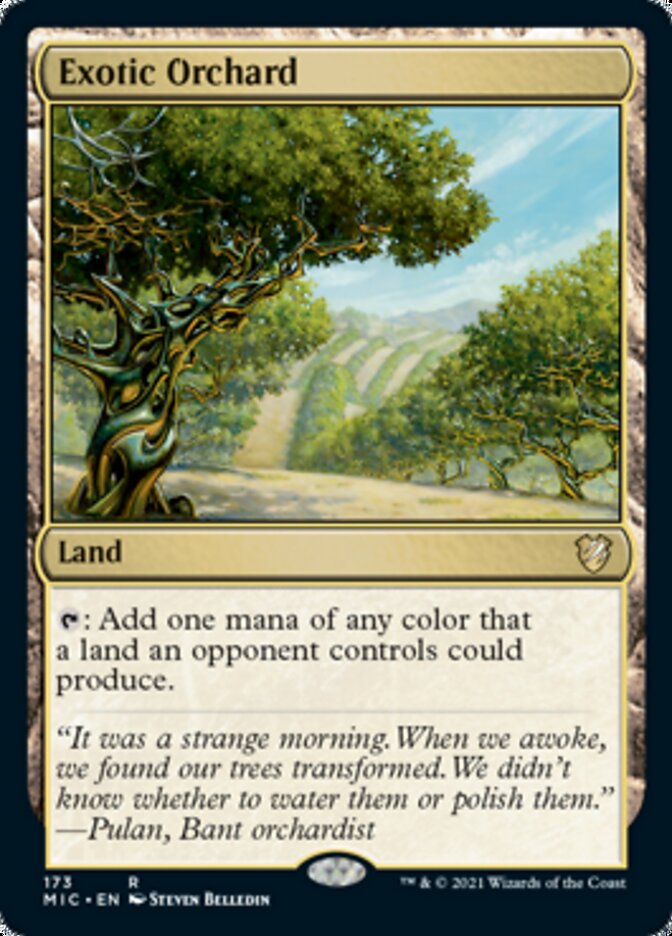 Exotic Orchard [Innistrad: Midnight Hunt Commander] | The CG Realm