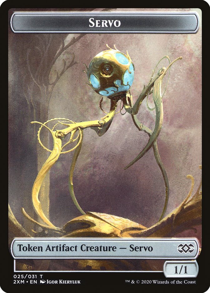 Cat // Servo Double-Sided Token [Double Masters Tokens] | The CG Realm