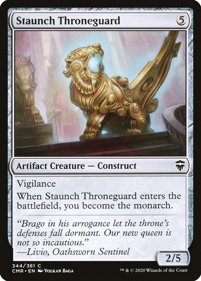 Staunch Throneguard [Commander Legends] | The CG Realm