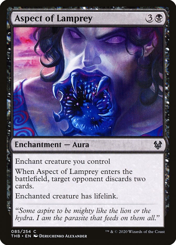 Aspect of Lamprey [Theros Beyond Death] | The CG Realm