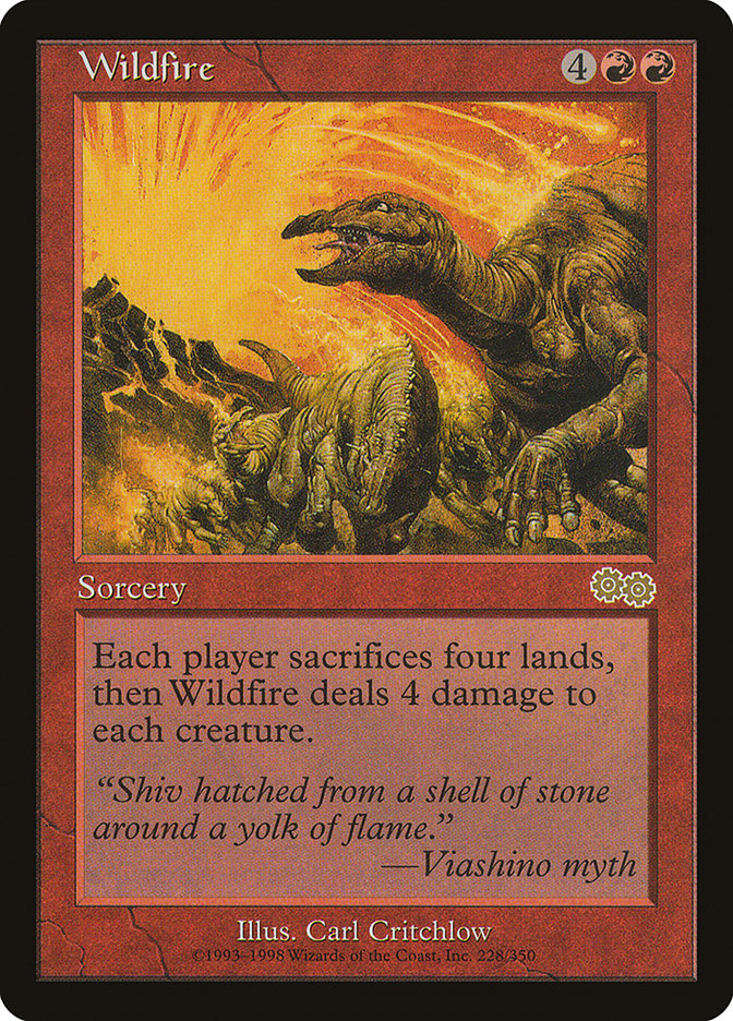 Wildfire [Urza's Saga] | The CG Realm