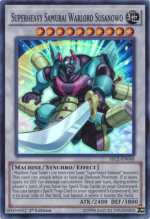 Superheavy Samurai Warlord Susanowo [SECE-EN048] Super Rare | The CG Realm